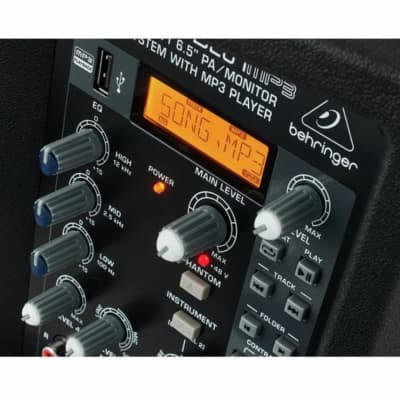 Behringer Eurolive B207MP3 150-Watt 6.5" Powered Speaker with Mixer 2012 - Present - Standard image 9