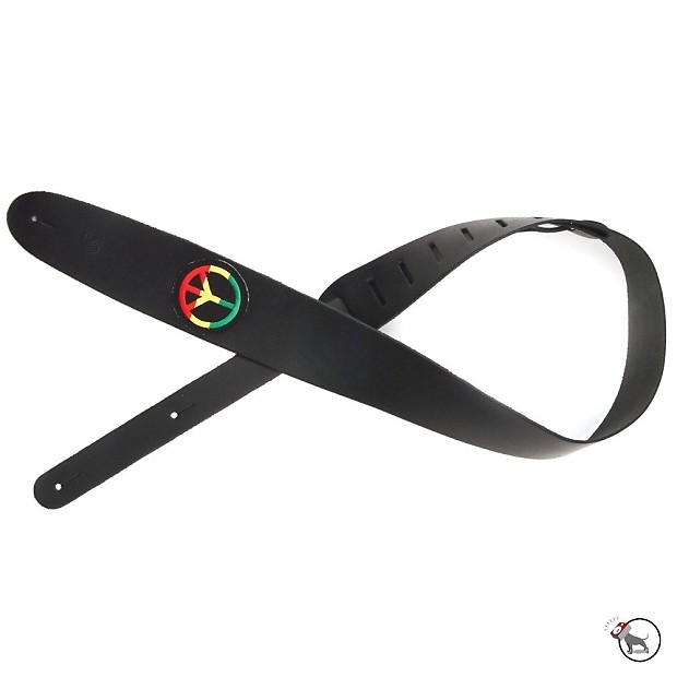 Planet Waves 25PL04 2.5" Icon Collection Leather Guitar Strap image 1