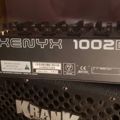 Behringer Xenyx 1002B 10-Input Battery Powered Portable Mixer image 2