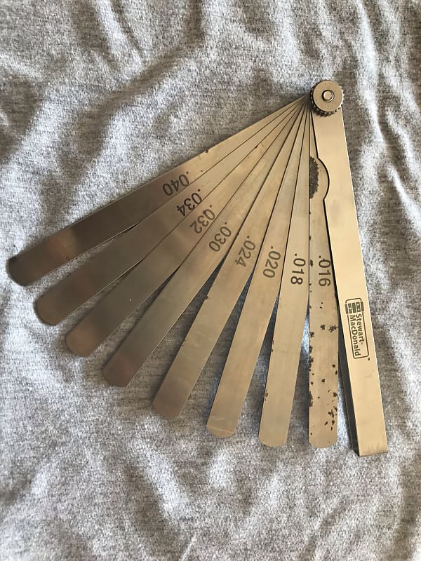 Stewmac on sale feeler gauge