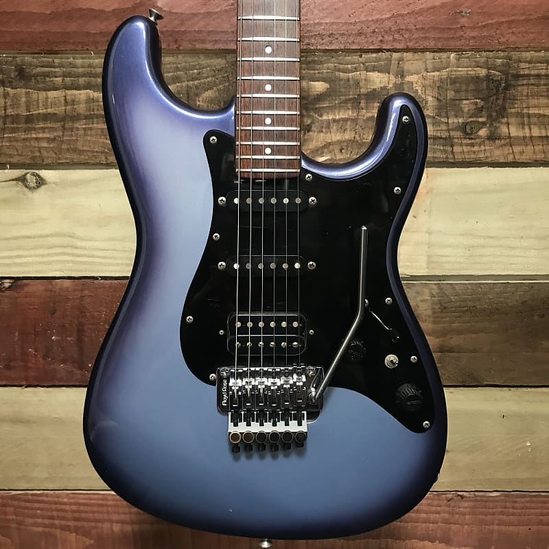 Fender Contemporary Series Stratocaster Deluxe Hss Blue Reverb