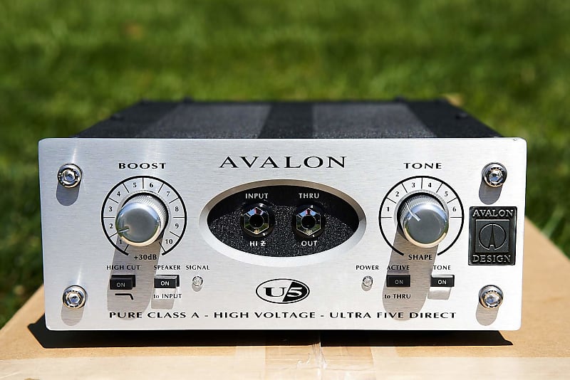 Avalon U5 Direct Box / Instrument Preamplifier - Silver image 1