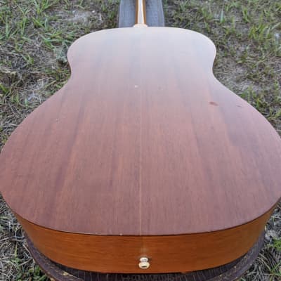 Vintage 1962 Gibson TG-0 Tenor Acoustic Guitar Original Gator Case No Repairs Original Sales Receipt image 16