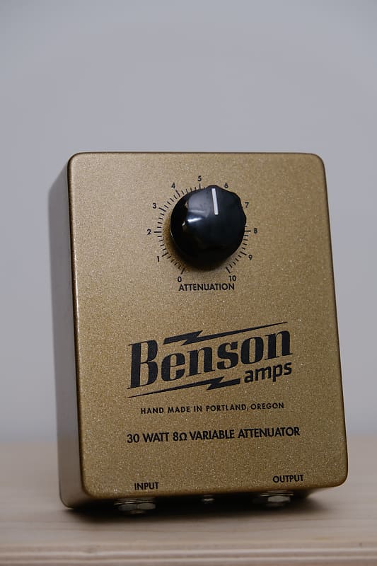 Benson Amps Attenuator 30 Watt 8 Ohms Reverb