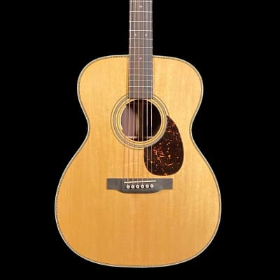 Martin OM-28E Acoustic-electric Guitar - Natural image 2