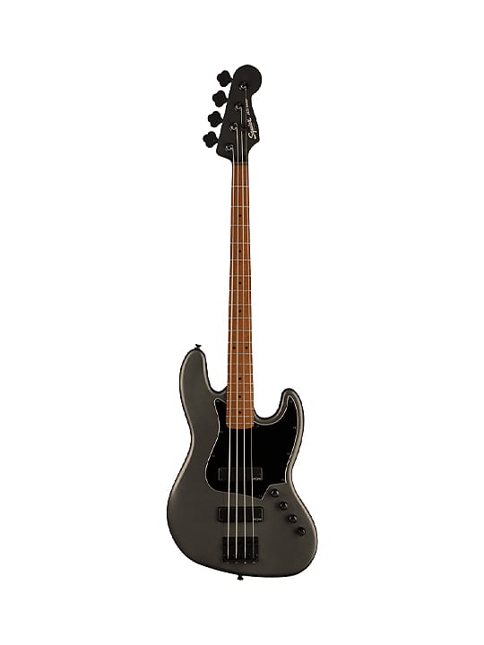 Squier Limited Edition Contemporary Active Jazz Bass HH RMN Satin Graphite  Metallic