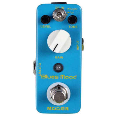 Mooer Blues Mood Classic Blues Overdrive MICRO Guitar Effect Pedal True Bypass NEW image 1
