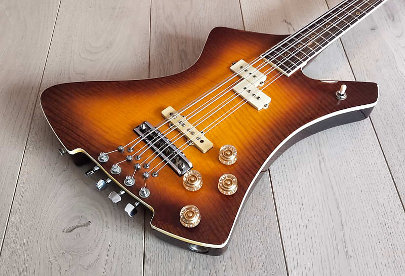 Washburn B20 8 string 1978 sunburst Reverb UK