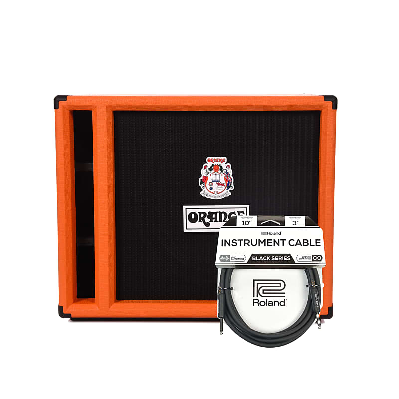 Orange UK 1x15 400w Bass Speaker Cabinet w/Eminence Speaker and (1) Cable Bundle image 1