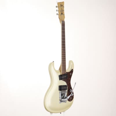 Mosrite 65 Reissue Ventures Model Pearl White [SN V0096] [06/21] image 8