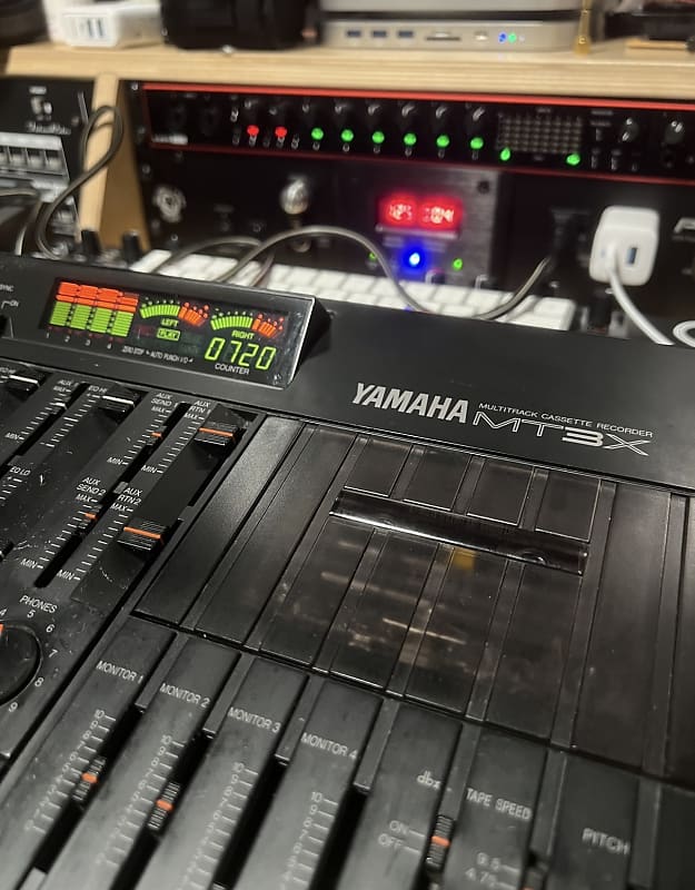 Yamaha MT3X MultiTrack Cassette Recorder Black Reverb