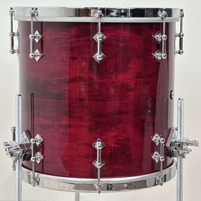 Craviotto 22/10/12/14/16/6.5x14" Solid Maple 2021 Drum Set - Red Stained Maple Gloss Lacquer image 20