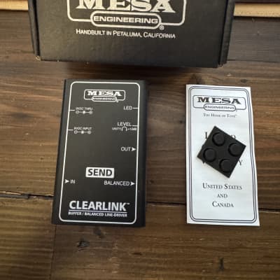 Reverb.com listing, price, conditions, and images for mesa-boogie-clearlink-send-line-driver