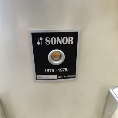 Sonor Phonic 9-ply Beech Kit 24-18-15-14" in Metallic Silver image 15