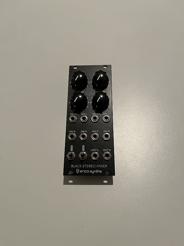 Erica Synths Black Stereo Mixer V3
