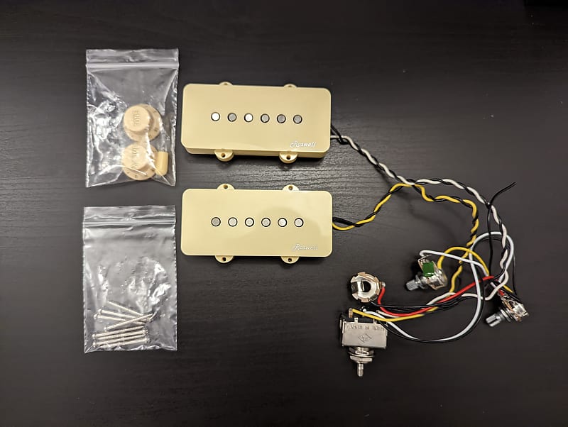 Harley Benton JA60CC Complete Wired Electronics JM Reverb