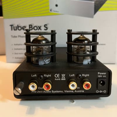 Pro-Ject Tube Box S - Black w/ TUBE UPGRADE image 2