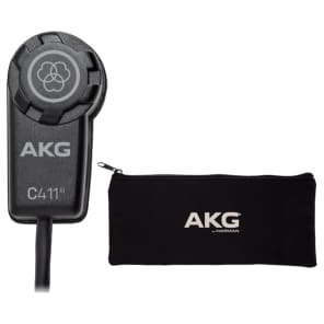 AKG C411PP Condenser Transducer Pickup Microphone