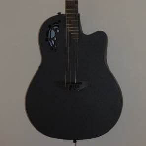 Ovation 1778TX-A Acoustic Electric Guitar Textured Black w/Case image 3