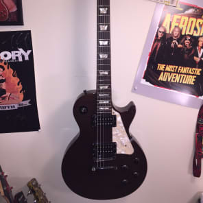 Burny LP75-JP Joe Perry Les Paul 1997 Blackburst | Reverb