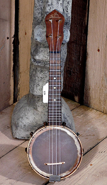 Ukulele banjo gibson 1920's value deals