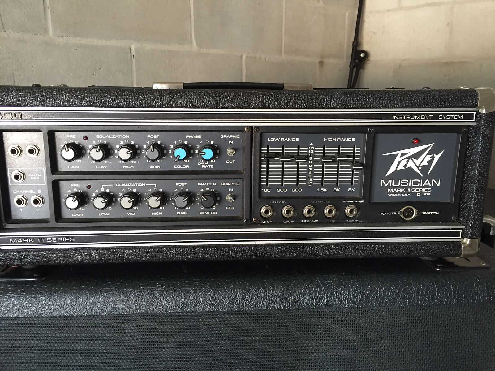 Peavey Musician Mark III Series 400G 210Watt Guitar / Bass Reverb
