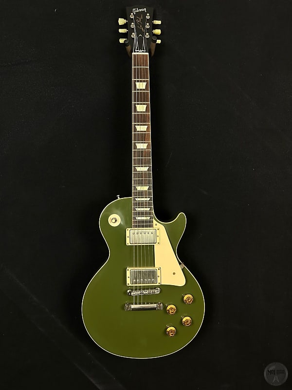 Gibson Custom Shop Les Paul 1958 from 2015 in olive with original