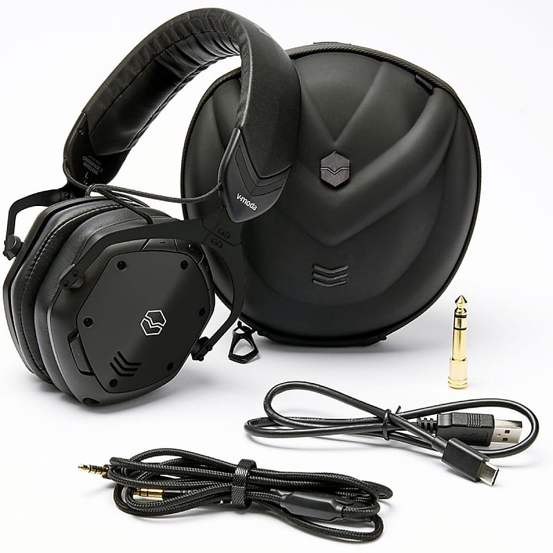 V-MODA Crossfade 3 Wireless Over-Ear Headphones, Matte Black | Reverb