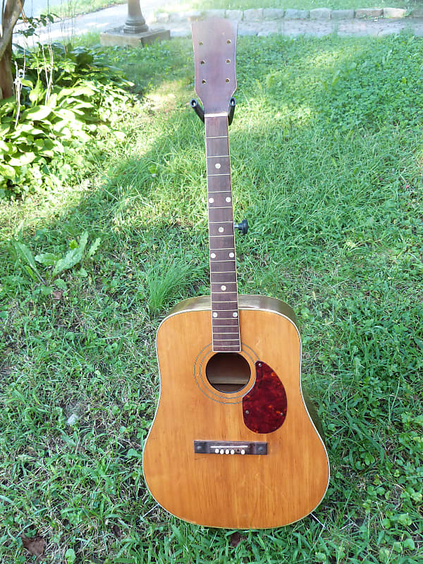 Kay  kay  6100 x braced spruce top acoustic project  1950's natural image 1