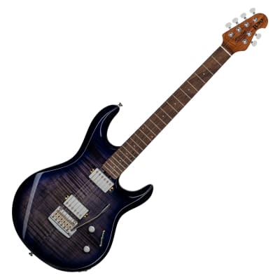 Sterling by Music Man Luke Signature, Flame Maple Blueberry Burst (Steve Lukather) image 1