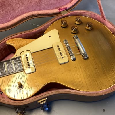 1952 Gibson Les Paul Goldtop  w/Bottom Wrap Tailpiece image 7
