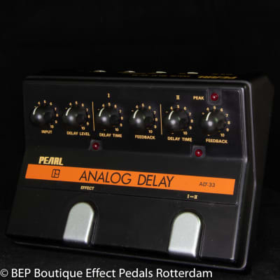 Pearl AD-33 Analog Delay early 80's MN3005 BBD s/n 852847 Japan image 4