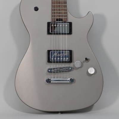 2021 Manson Meta MBM-1 Matt Bellamy Starlight Silver Finish Electric Guitar w/Upgrades image 2