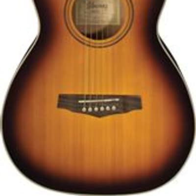 Ibanez PN15 Parlor Acoustic Guitar Brown Sunburst image 1