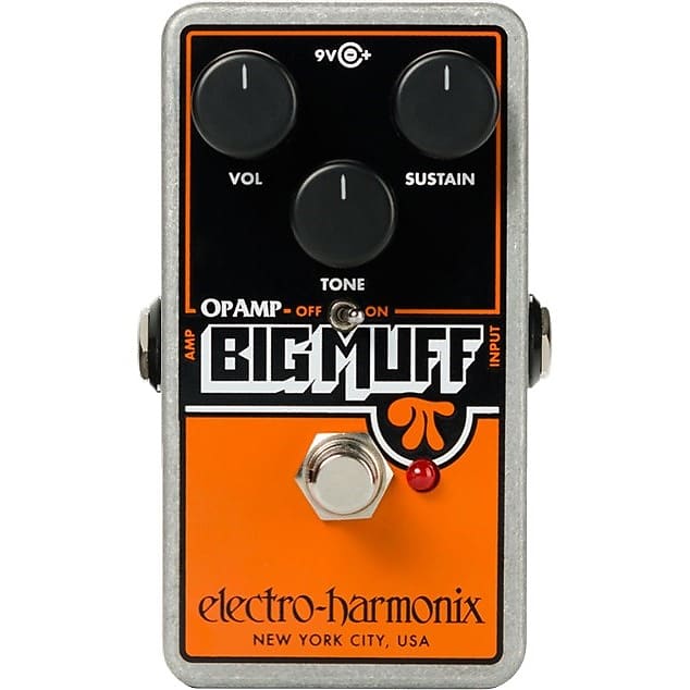 Electro-Harmonix Op-Amp Big Muff Pi Distortion Sustainer Pedal image 1