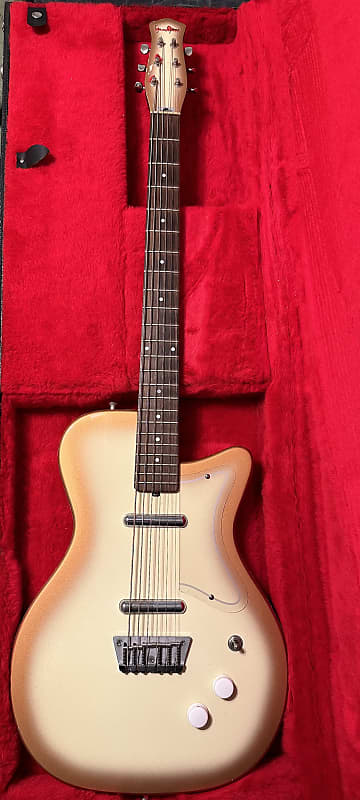 Jerry Jones Baritone guitar  1990s Copper / Cream Sunburst image 1