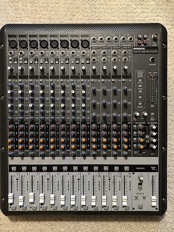 Mackie Onyx 1620 16-Channel Analog Mixer | Reverb