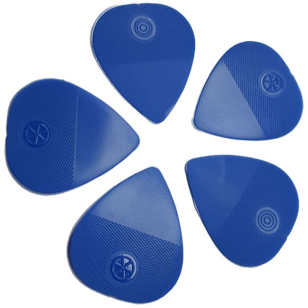 Original Mel Bay G&G Blue Guitar Picks Extra Thin Pack of 5 Reverb