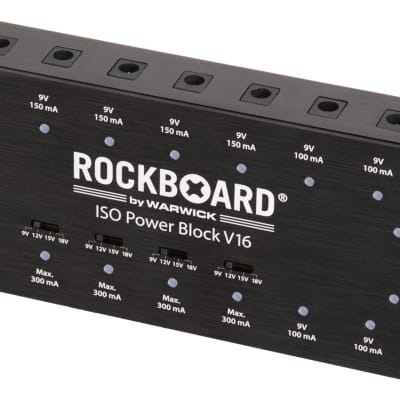 New Rockboard ISO Power Block V16 Isolated Guitar Effects Pedal Power Supply image 6