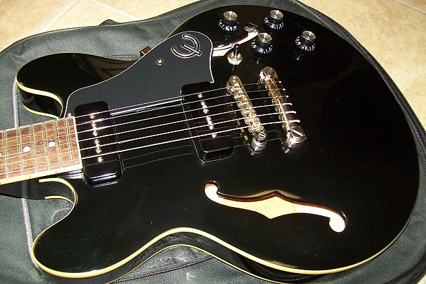 Epiphone Limited Edition ES-339 P90 PRO Ebony with Gig Bag