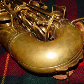 1921 Buescher True-Tone C Melody Saxophone  NO NECK image 5