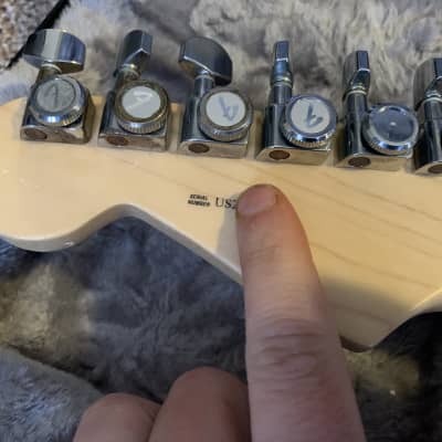Fender American Professional Stratocaster  2019 Pearl White - Blowtorch Effect image 9