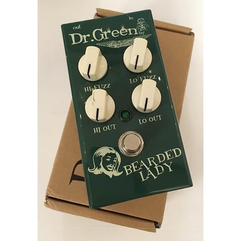 Dr. Green Bearded Lady Bass Fuzz Pedal image 1