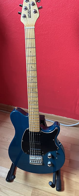 Ernie Ball Music Man Axis Sport 1997 Blue Reverb