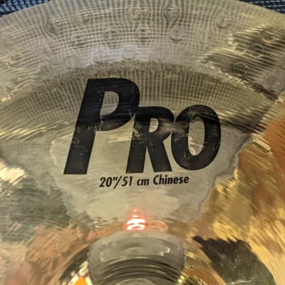New! Sabian 20" Pro Chinese Cymbal - Brilliant Finish - Loud And Proud! image 2