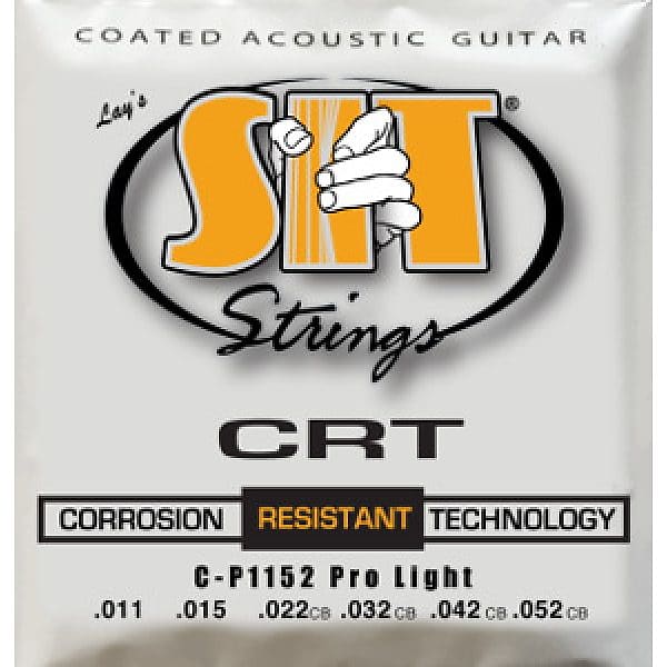 Sit Strings Corde Per Chitarra Acustica   Phosphor Bronze Crt Coated   C P1152 image 1