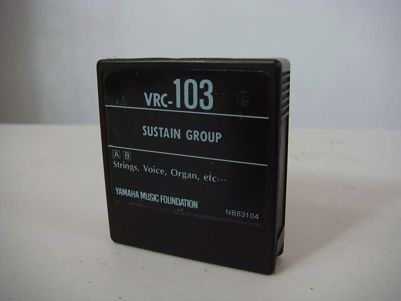 Yamaha DX7 - VRC-103 Sound Cartridge - Sustain Group - Synthesizer - DX TX  VRC