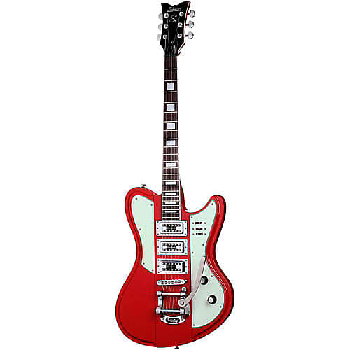 Schecter Guitar Research Ultra III Electric Guitar Vintage Red 3154 image 1