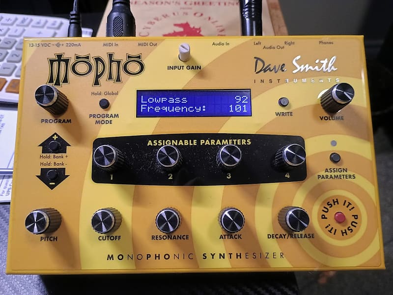 【廃盤】Dave Smith Instruments Mopho（デスクトップ型 Dave Smith Mopho (Used) – Nightlife Electronics