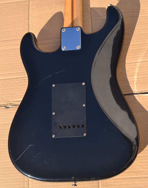 90s Squier Silver Series Stratocaster Electric Guitar - Made